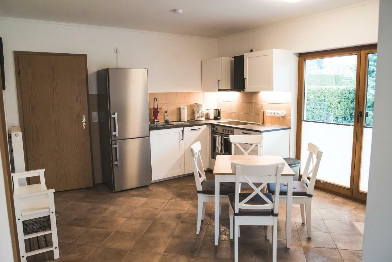 Ferienwohnung Am Aubach ชเวียรีน ภายนอก รูปภาพ